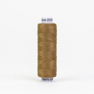 Konfetti 50wt Egyptian Cotton Thread 200m - Brown