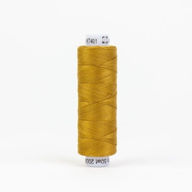 Konfetti 50wt Egyptian Cotton Thread 200m - Dark Gold