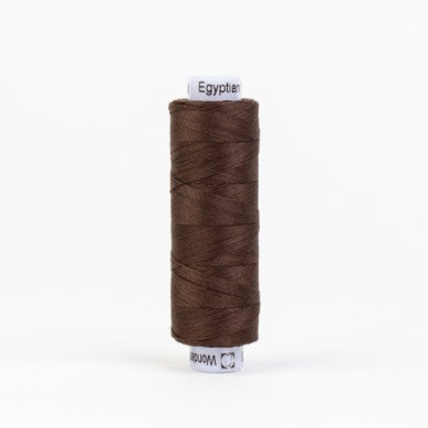 Konfetti 50wt Egyptian Cotton Thread 200m - Dark Brown