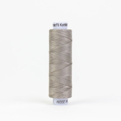 Konfetti 50wt Egyptian Cotton Thread 200m - Sterling Grey