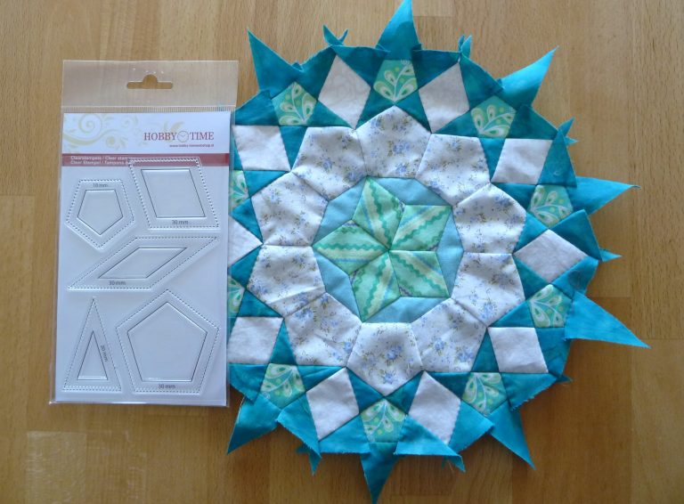 5 Shapes to make a part of &quot;Passacaglia&quot; Quilt Stamps