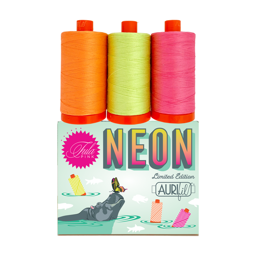 Tula Pink Neons - 3 Large Spool Collection