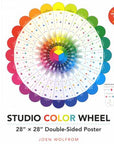 Studio Color Wheel 28in x 28in Poster