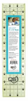 Quilter&#39;s Select Quilting Ruler - Select 3&quot; x 12&quot; Non-Slip Ruler