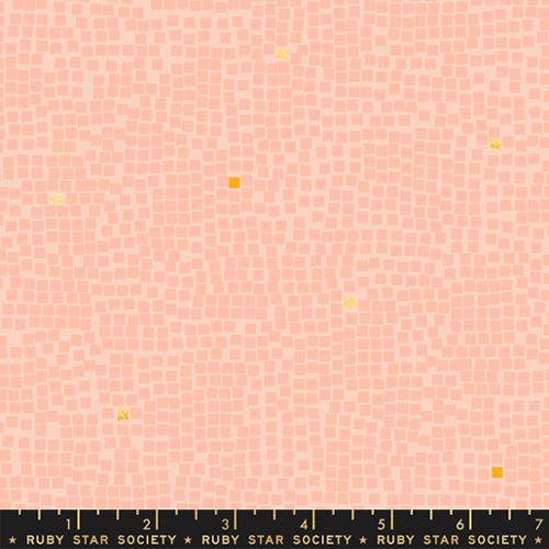Pixel Peach - Rashida Coleman Hale - PER QUARTER METRE