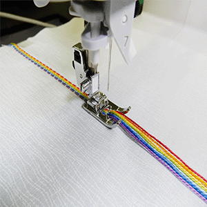 Juki 7 hole foot fits most machines. Troll Brothers Quilt Designs