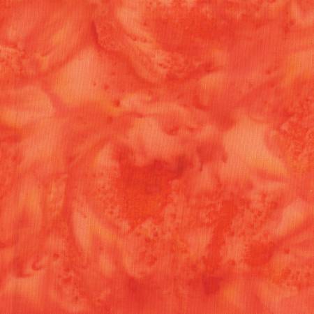 Becolourful Batik Dutch Orange - Jacqueline De Jonge - PER QUARTER METRE