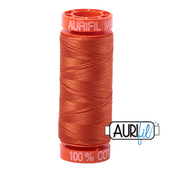 Aurifil 50 wt Cotton 2240 Rusty Orange