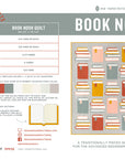 Book Nook Quilt Printed Pattern