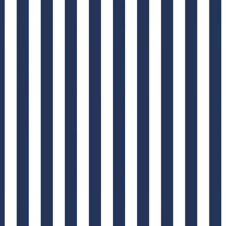 Half Inch Stripe Navy
