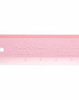 Add A-Quarter Ruler 6in Plus Pink For Breast Cancer Awareness
