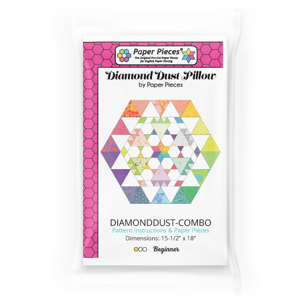 Diamond Dust Pillow Pattern, Papers &amp; Acrylic Templates