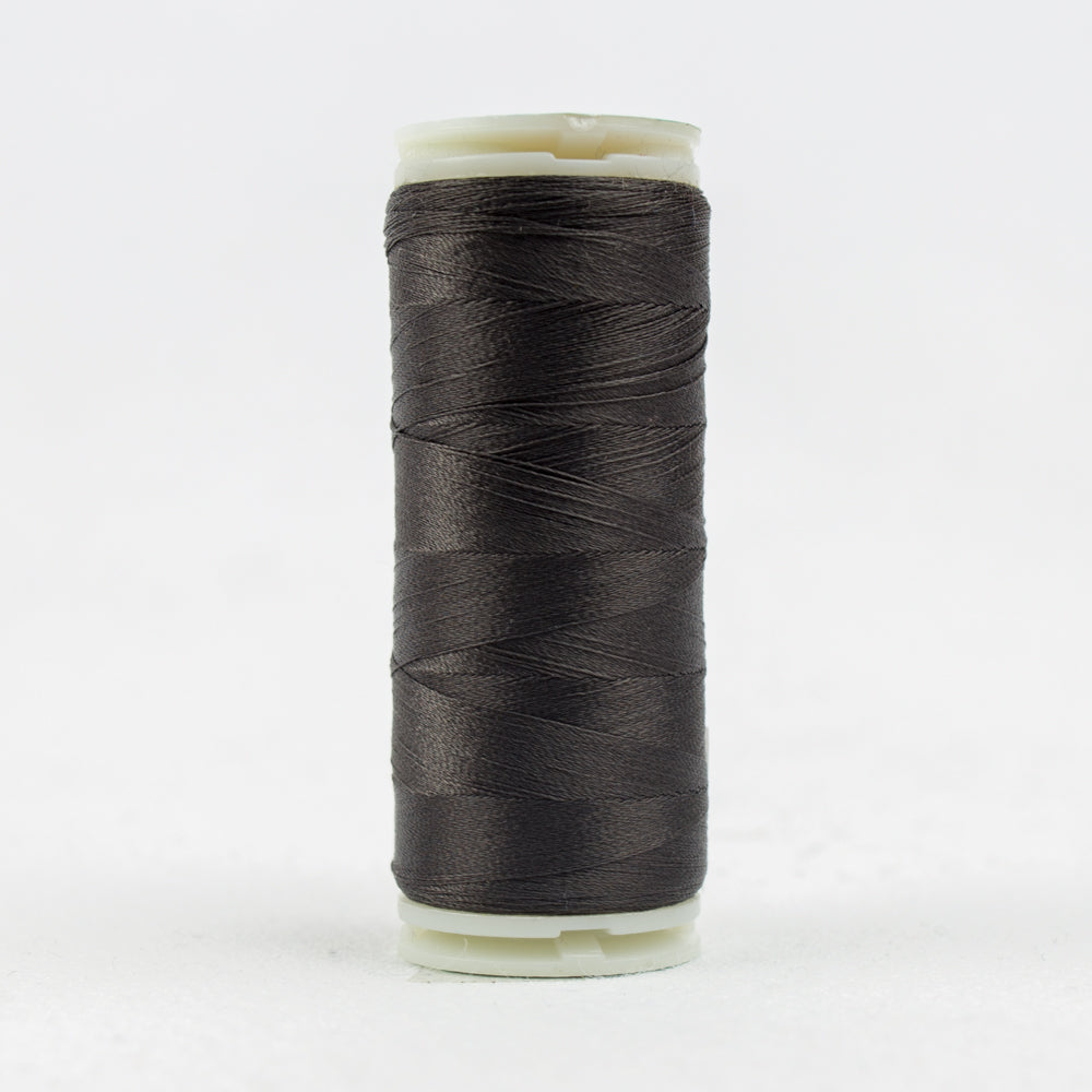 InvisaFil 100 wt Cottonized Polyester Thread - Charcoal
