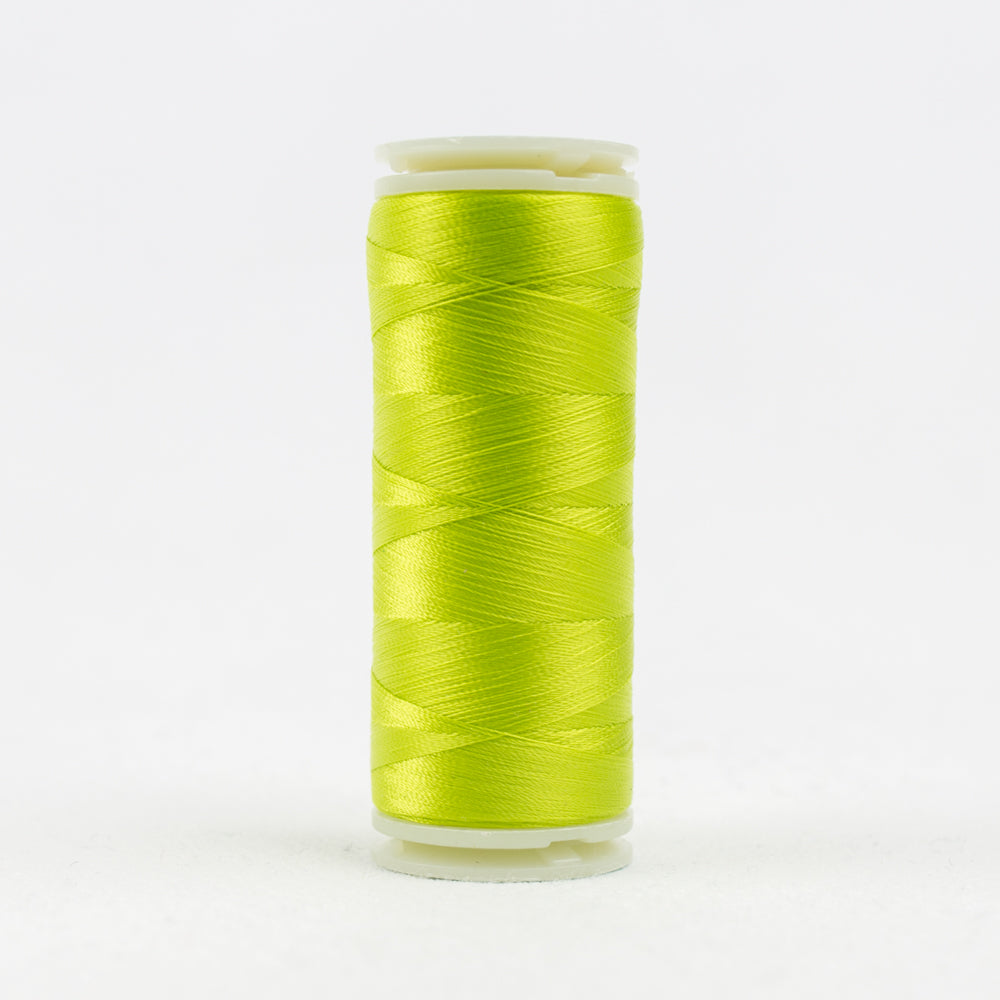 InvisaFil 100 wt Cottonized Polyester Thread - Chartreuse