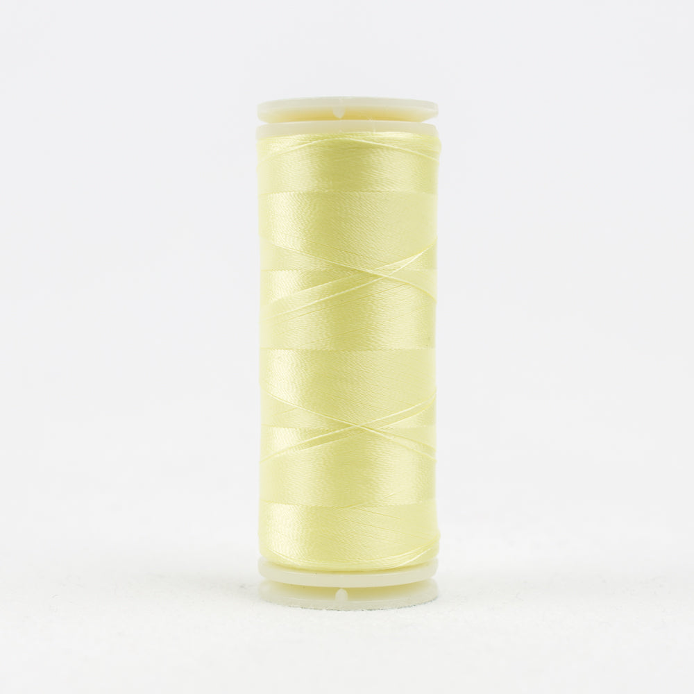 InvisaFil 100 wt Cottonized Polyester Thread - Icy Lemon