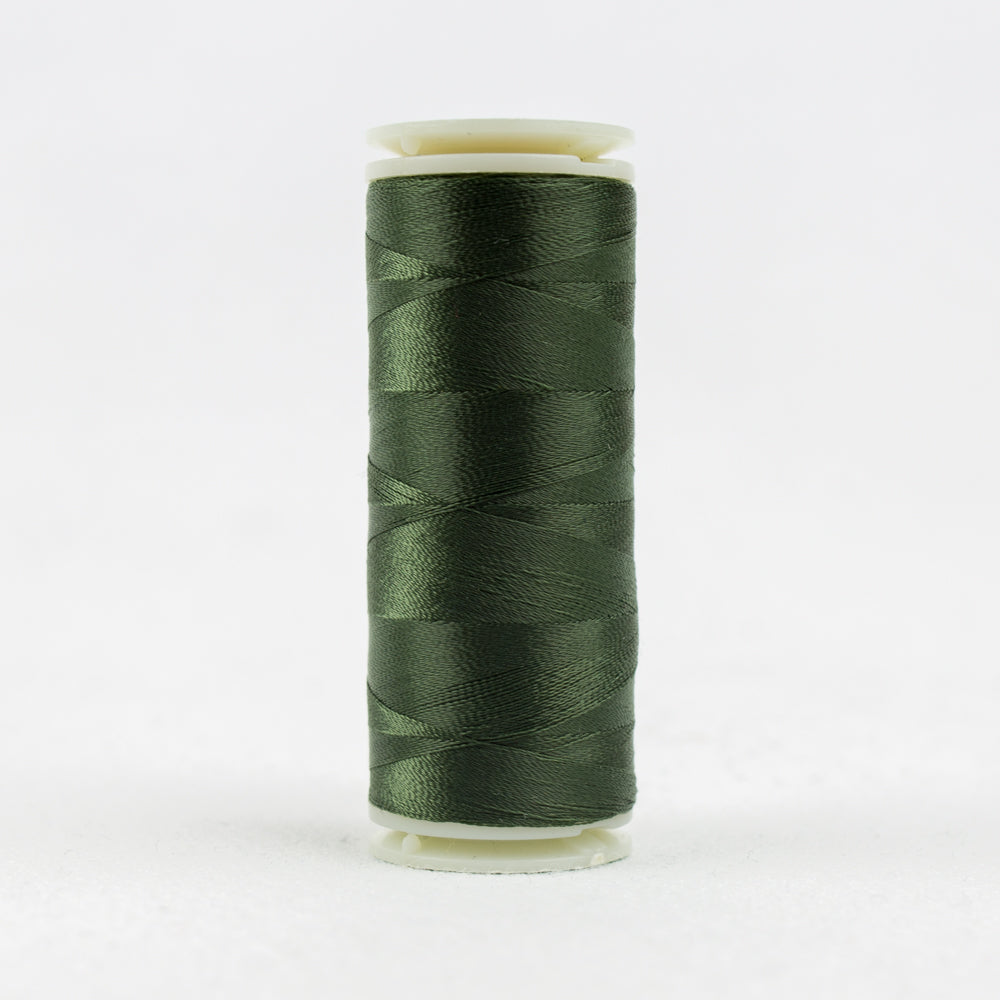 InvisaFil 100 wt Cottonized Polyester Thread - Hunter Green