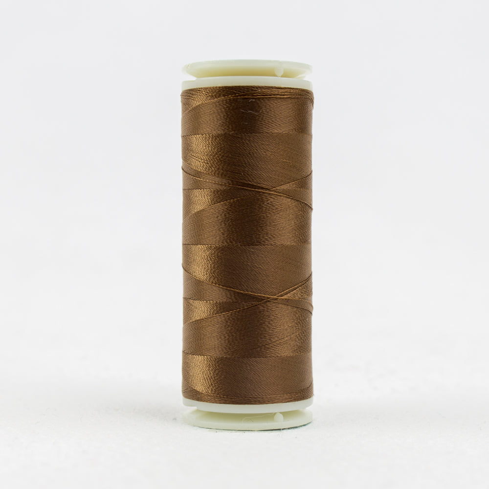 InvisaFil 100 wt Cottonized Polyester Thread - Chocolate
