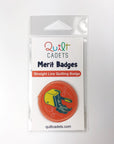 Quilt Cadets Merit Badge: Straight Line Quilting Badge