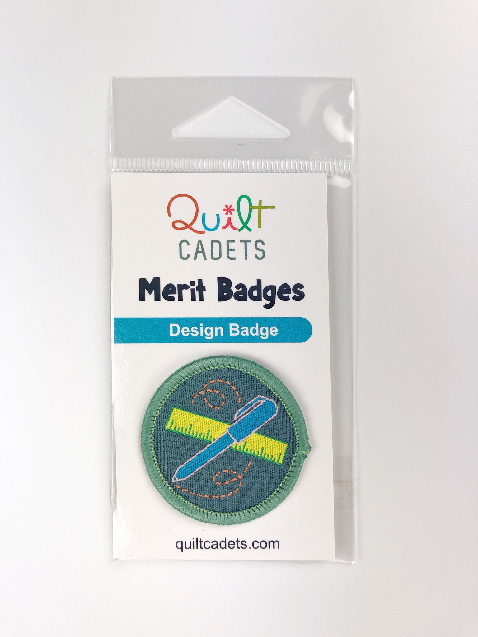 Quilt Cadets Merit Badge: Design Badge