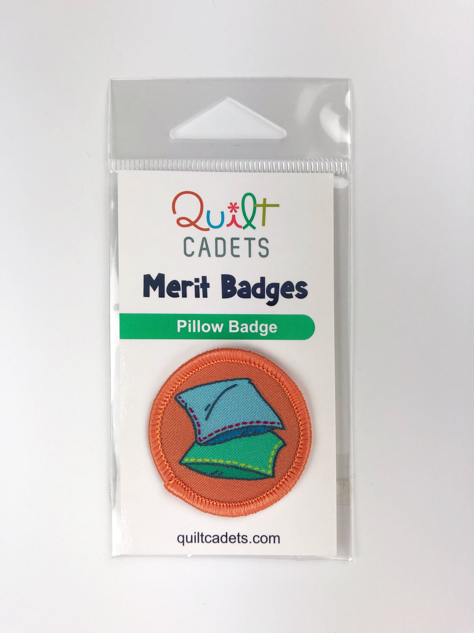 Quilt Cadets Merit Badge: Pillow Badge