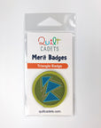 Quilt Cadets Merit Badge: Triangle Badge