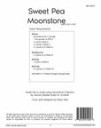 Sweet Pea Moonstone Pattern