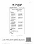 Michigan Pieced Quilt Pattern