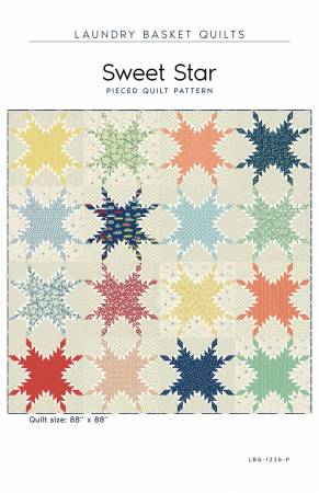 Sweet Star Pieced Quilt Pattern