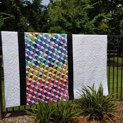 Refraction - Full Pattern, EPP & Acrylics Pack – Troll Brothers Quilt ...