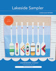 Lakeside Sampler Quilt Kit - Top fabric & Blue Oar Backing Fabric - PATTERN INCLUDED