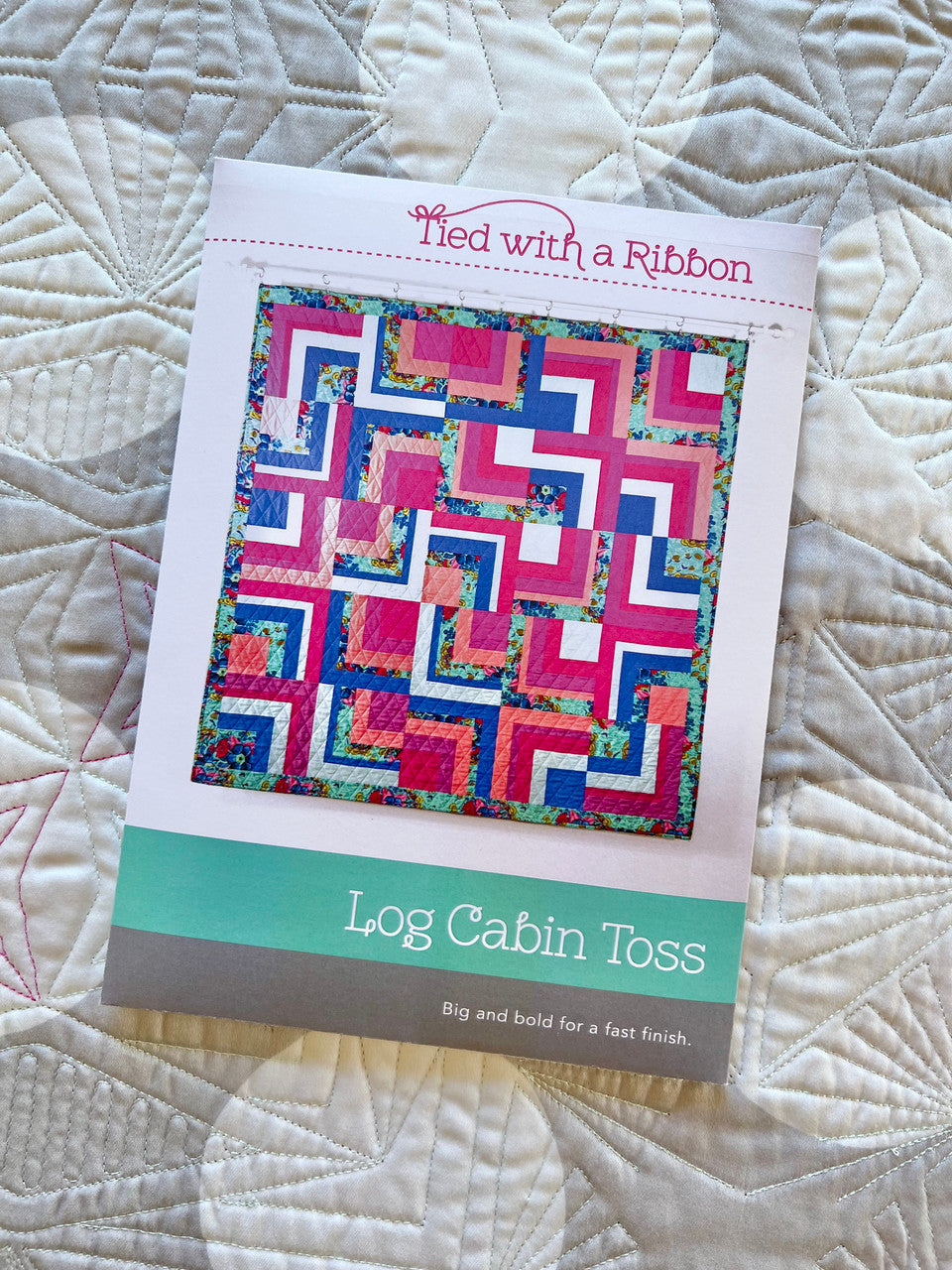Log Cabin Toss Paper Pattern