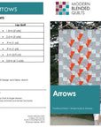 Arrows Quilt Pattern