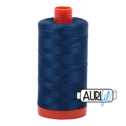Aurifil 50 wt Cotton 2783 Medium Delft Blue