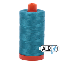 Aurifil 50 wt Cotton 4182 Dark Turquoise