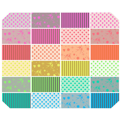 PRE ORDER APRIL 2023 - Neon True Colours Design Roll - Tula Pink