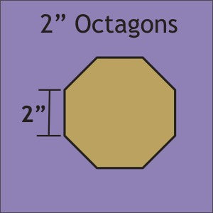 2&quot; Octagons - Paper Pieces