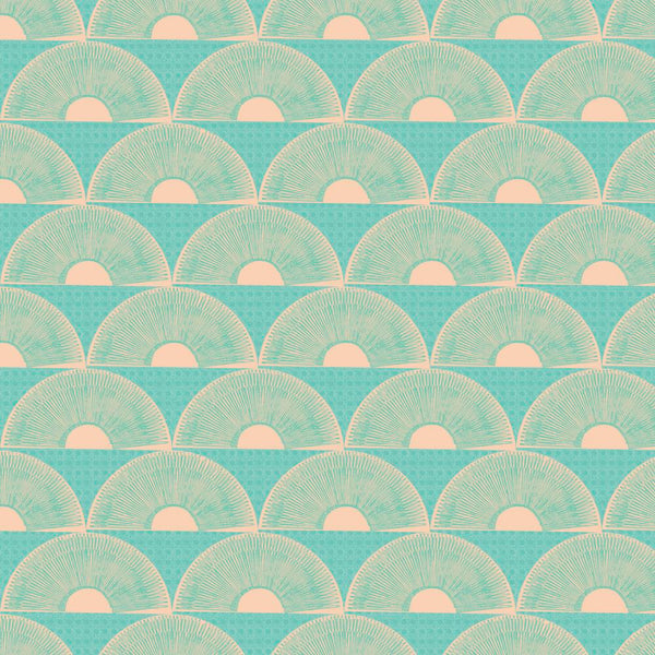 Boho Cloth Moonsticks Cool - Sew Kind of Wonderful - PER QUARTER METRE Boho Cloth Moonsticks Cool - Sew Kind of Wonderful - PER QUARTER METRE