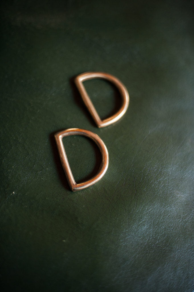Brass D-Ring 3/4&quot;