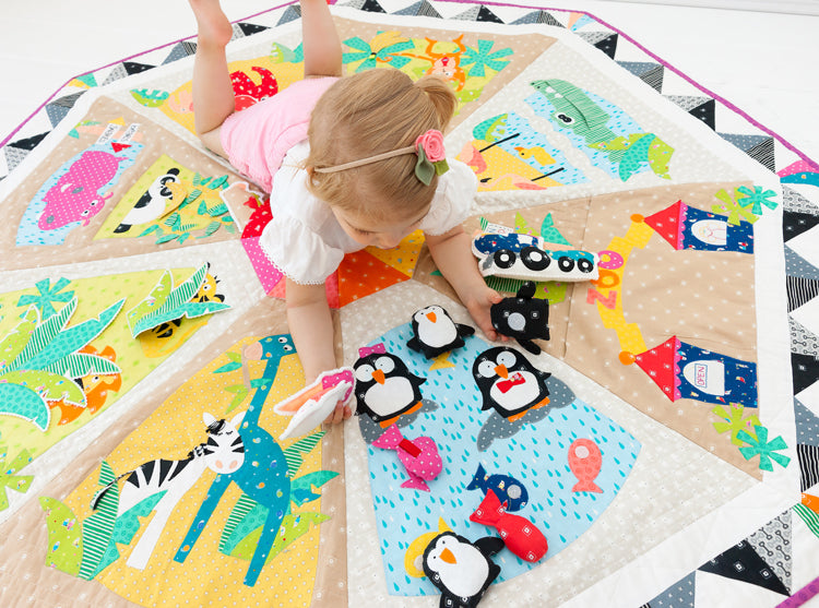 Day at the Zoo Playmat Pattern