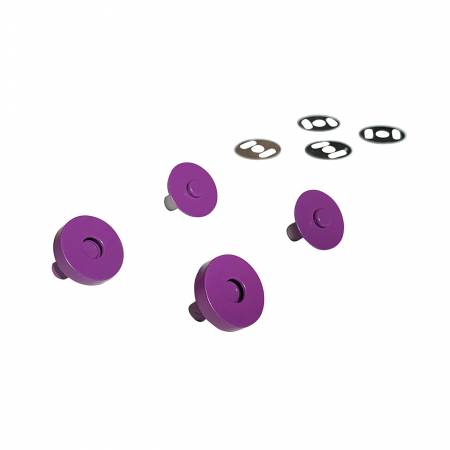 Purple Magnetic Snaps
