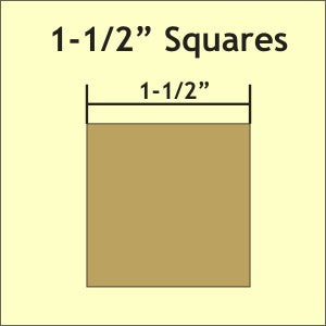 1-1/2&quot; Squares - Paper Pieces