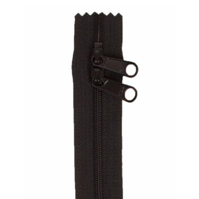 Handbag Zipper 30in Black