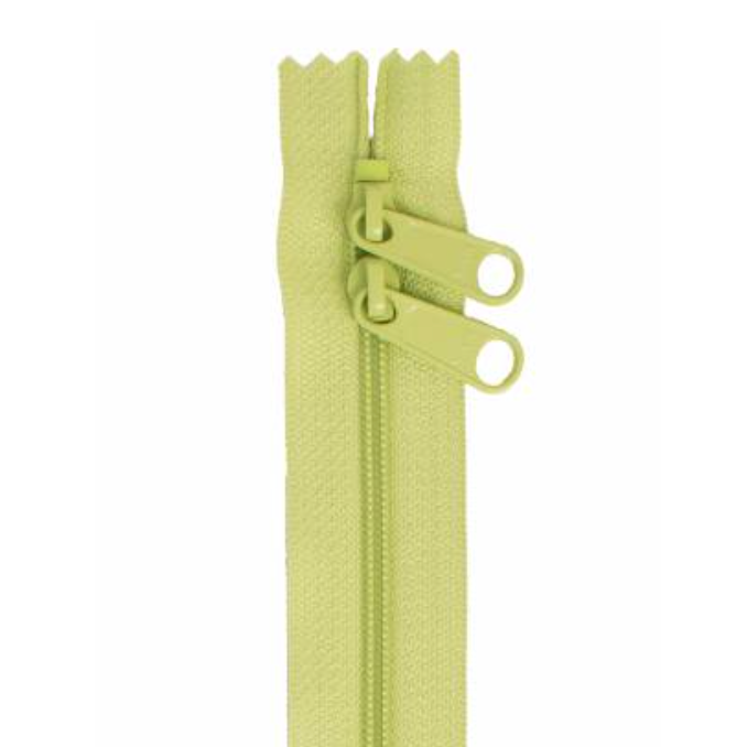 Handbag Zipper 30in Chartreuse