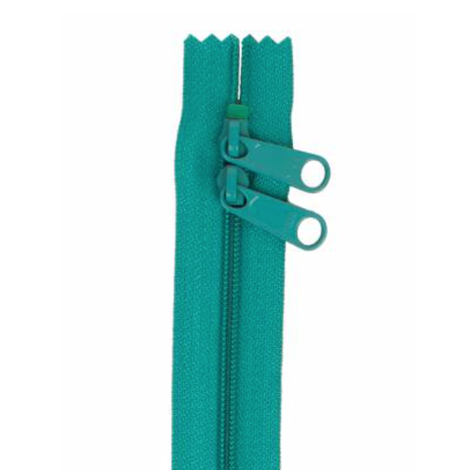 Handbag Zipper 30in Emerald Green