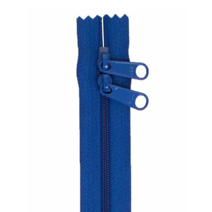 Handbag Zipper 30in Blastoff Blue
