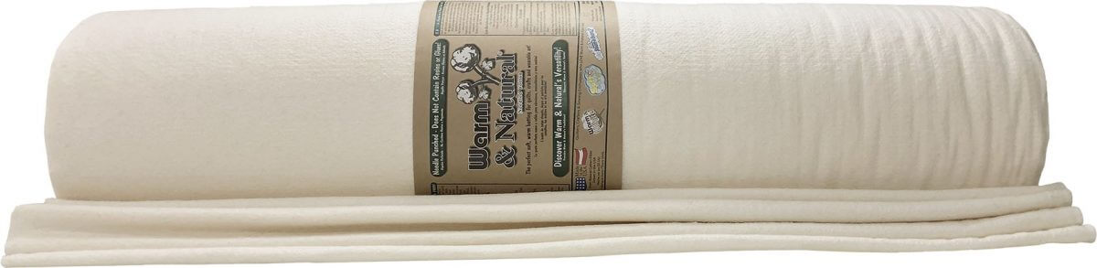 PRE ORDER - Batting Warm &amp; Natural Cotton - FULL ROLL 90in x 40yds