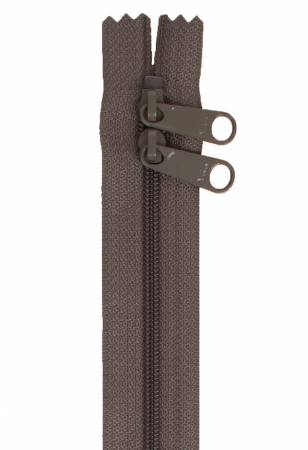 Handbag Zipper 30in Slate Grey