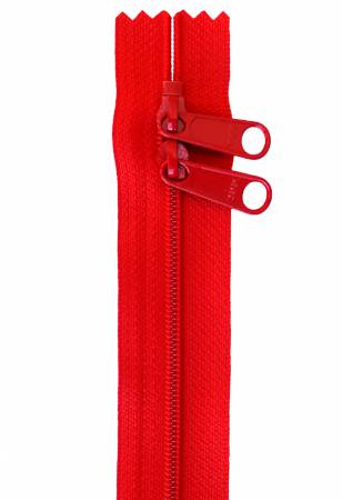Handbag Zipper 30in Atom Red