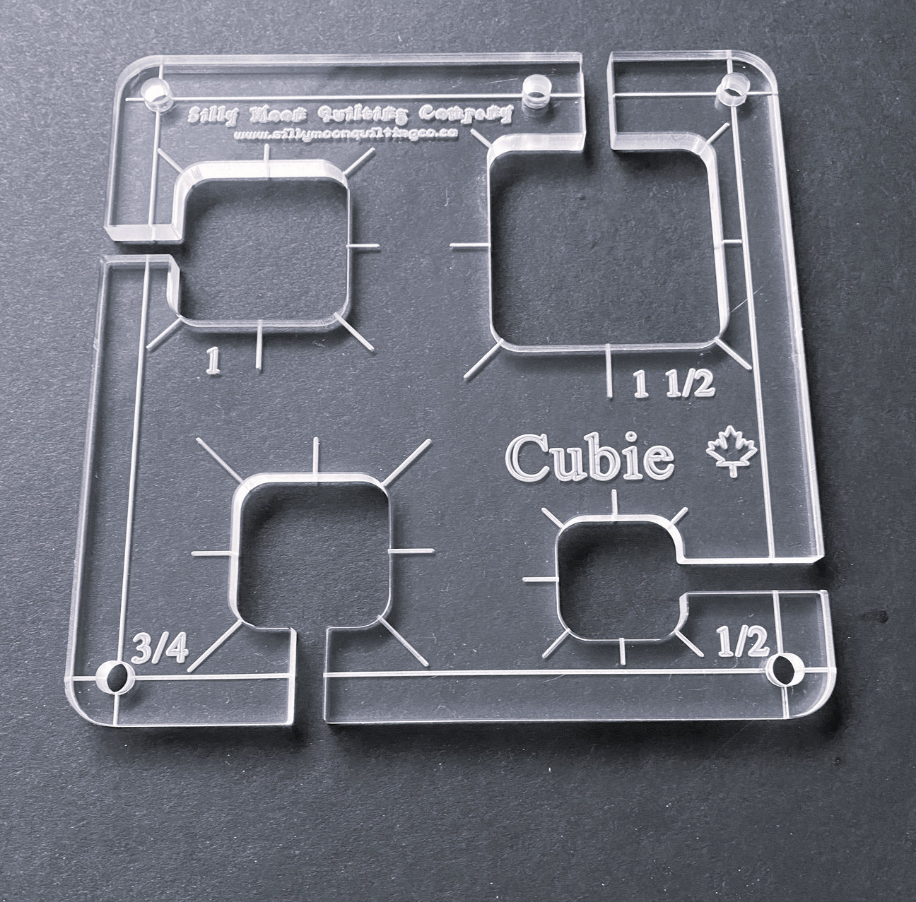 Cubie Ruler - 1/8&quot;