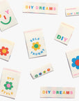 'DIY Dreams' labels by DIY Daisy x KATM - 10 woven labels per pack